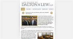 Desktop Screenshot of daltonandlew.com